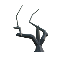 Grey Dry Bush