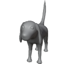 CartoonHoundDogBaseMesh