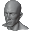 RealisticMaleHeadBaseMesh