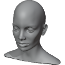 RealisticFemaleHeadBaseMesh2