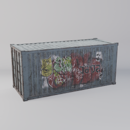 Shipping Container Large Blue