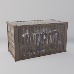 Shipping Container Small Grey