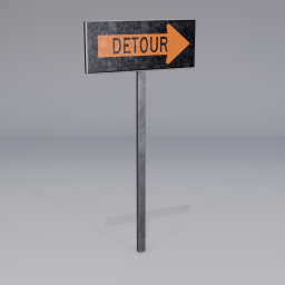 Sign Detour 01