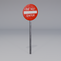 Sign Do Not Enter