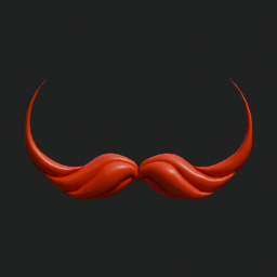 Stylized_Mustache_M009