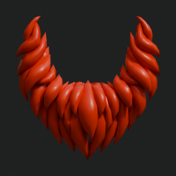 Stylized_Beard_B019