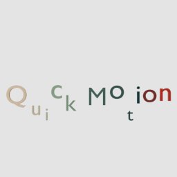 Text Motion 03
