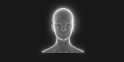 Ghost Female Head - Animated