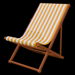 Beach Chair Yellow