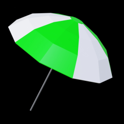 Beach Umbrella Green