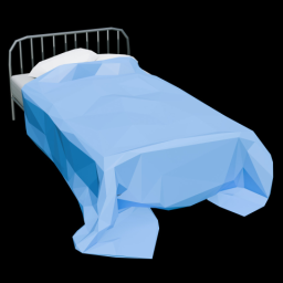 Bed Blue