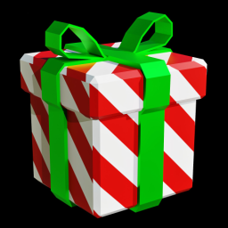 Candy Cane Present