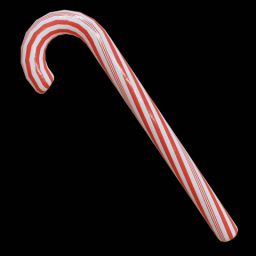 Candy Cane Red White
