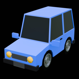 Car Blue