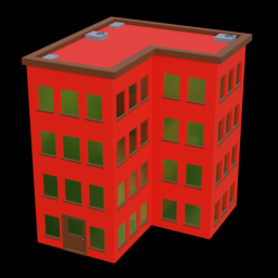 City Building L Shaped