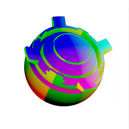 Cube projection [Vector][Support]