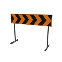 Chevron Sign Right&Black