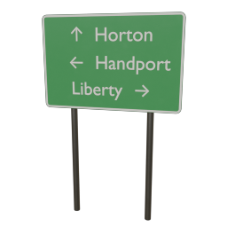 Custom Sign Directions *GN
