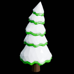 Fur Tree with Snow 5
