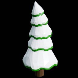 Fur Tree with Snow 6