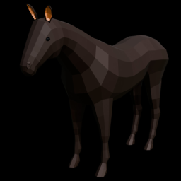 Horse Black