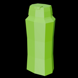 Lemon Shampoo Bottle
