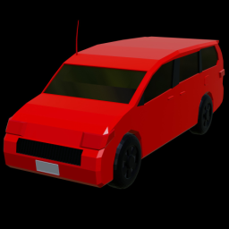 Mini Van Red