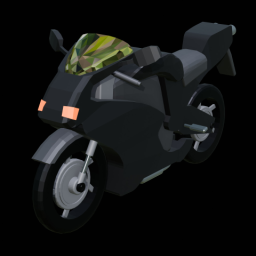 Motorcycle Black