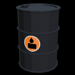 Oil Barrel Black