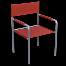 Outdoor Chair 1 Red