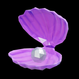 Oyster Shell Open Purple