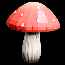 Painted Mushroom 2