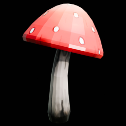 Painted Mushroom 4