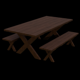 Picnic Table with Benches