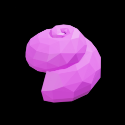 Pink Snail Shell