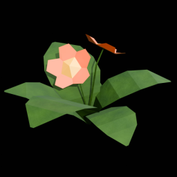 Plant with Flowers