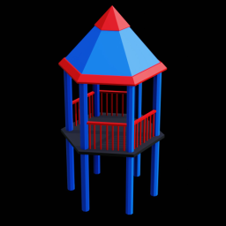 Playground Structure 2 Openings