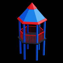 Playground Structure Closed