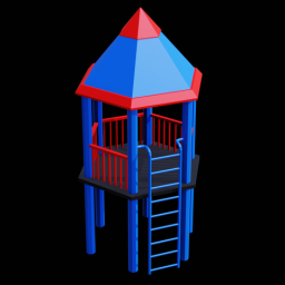 Playground Structure Ladder