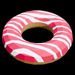 Pool Inflatable Donut Pink