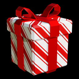 Red Striped Present