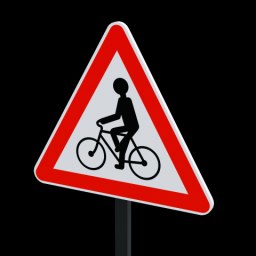 Sign Biker