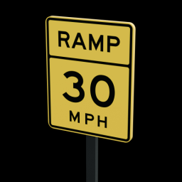 Sign Ramp 30