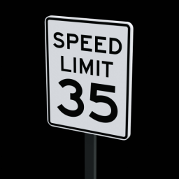 Sign Speed 35