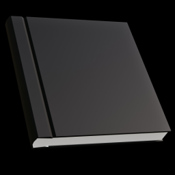 Single Book Black