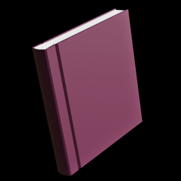 Single Book Red-Purple