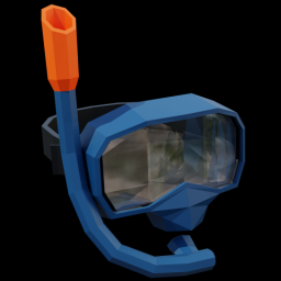 Snorkling Goggles Red