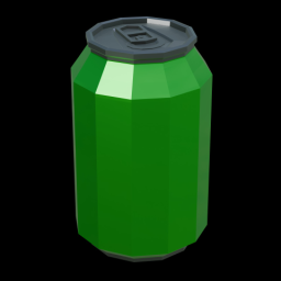 Soda Can Green