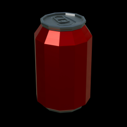 Soda Can Red