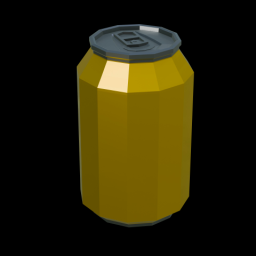 Soda Can Yellow